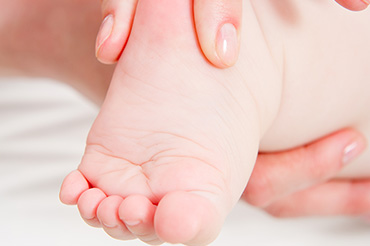 Podología pediátrica en Donostia - San Sebastián, podología infantil para prevenir posibles problemas del bebé